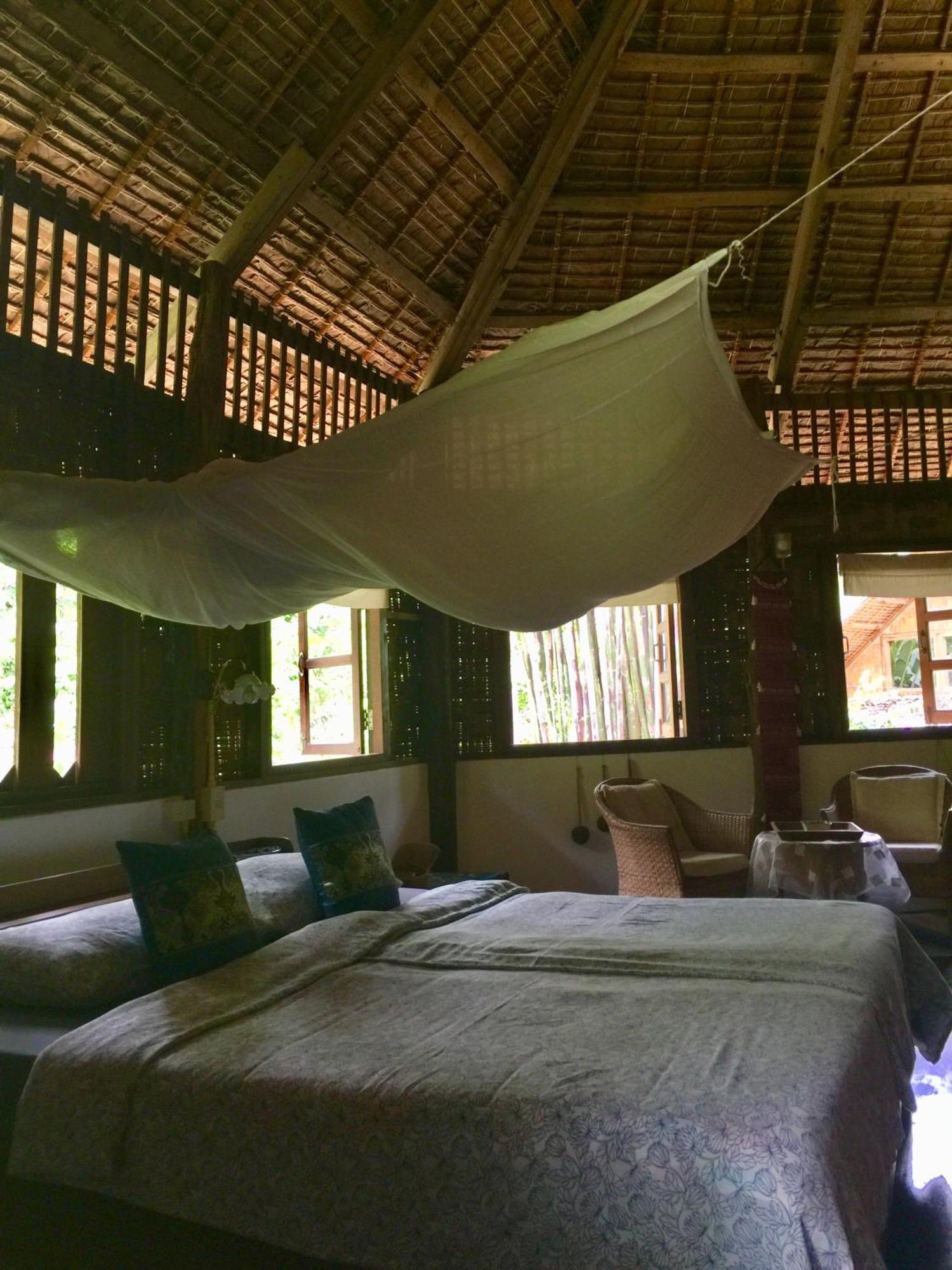 Sang Tong Huts Hotell Mae Hong Son Eksteriør bilde